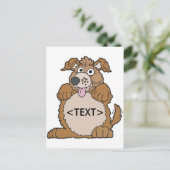 子犬の個人用設定()  ポストカード (スタンド正面)