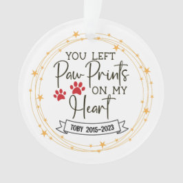 子犬の初めてのクリスマス オーナメント