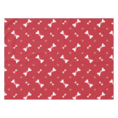 子犬の初めてのクリスマス テーブルクロス (正面(横))