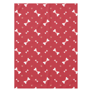 子犬の初めてのクリスマス テーブルクロス