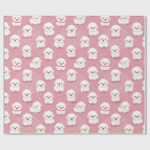 子犬の可愛さの過負荷：ビコンフリーズ喜び ラッピングペーパー (フラット)