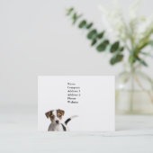 子犬の名刺 名刺 (スタンド正面)