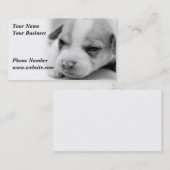 子犬の名刺 名刺 (正面/裏面)