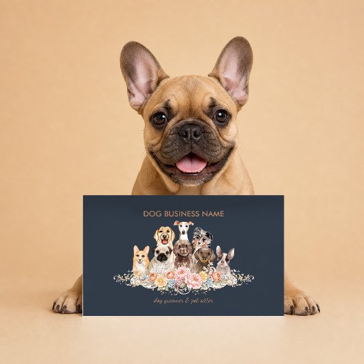 子犬の幼稚園 新しい犬のコーチ 名刺