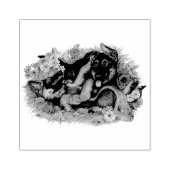 子犬の庭 ラバースタンプ (インプリント)