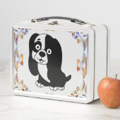 子犬の弁当 メタルランチボックス (インサイチュ)
