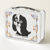 子犬の弁当 メタルランチボックス (裏面)