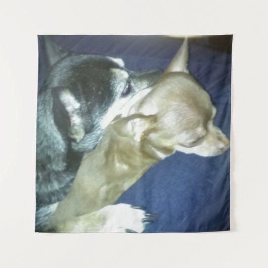 子犬の恋のタペストリー タペストリー (正面)