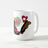 子犬の恋人は暖かい コーヒーマグカップ (正面右)