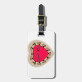 子犬の恋 ラゲッジタグ (正面縦)