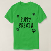 子犬の息 Tシャツ (デザイン正面)