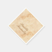 子犬の愛のためのカスタム スタンダードカクテルナプキン (角)