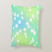 子犬の愛のハートアクセント枕 アクセントクッション (裏面(縦))