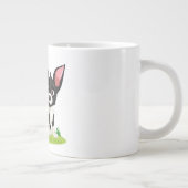 子犬の愛は愛最高の ジャンボコーヒーマグカップ (右)