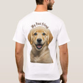 子犬の愛は純粋な魔法 Tシャツ (裏面)
