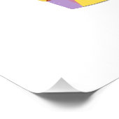 子犬の愛よくはしゃぐらしいおもしろいカラフルうれしそうな動物 ポスター (コーナー)