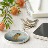 子犬の愛 キーホルダー (側面)