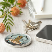 子犬の愛 キーホルダー (側面)