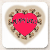 子犬の愛 コースター (正面)