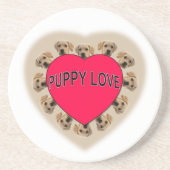子犬の愛 コースター (正面)
