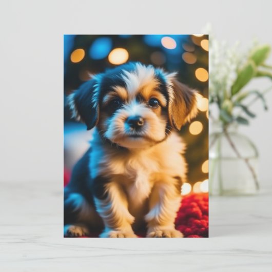 子犬の愛 サンキューカード (スタンド正面)