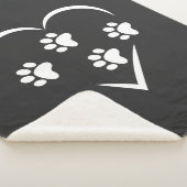 子犬の愛 シェルパブランケット (3/4)