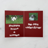 子犬の愛 シーズンカード (内部)