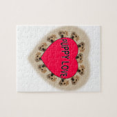 子犬の愛 ジグソーパズル (横)