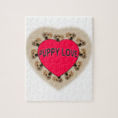 子犬の愛 ジグソーパズル (縦)