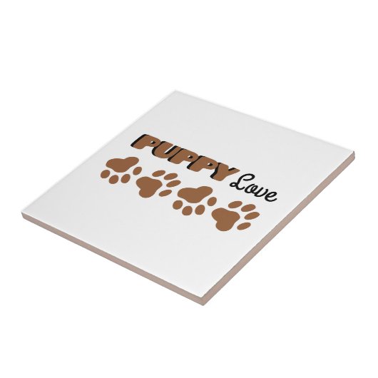 子犬の愛 タイル (側面)