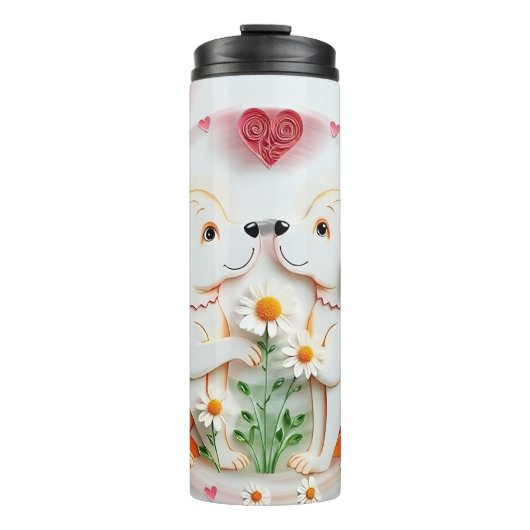 子犬の愛 タンブラー (正面)