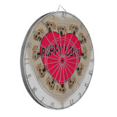 子犬の愛 ダーツボード (正面左)