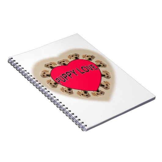 子犬の愛 ノートブック (右側)