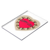 子犬の愛 ノートブック (左側)