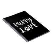 子犬の愛 ノートブック (右側)