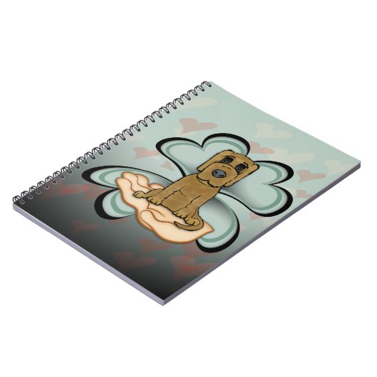 子犬の愛 ノートブック (左側)