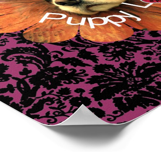 子犬の愛 ポスター (角)