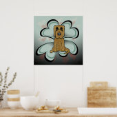 子犬の愛 ポスター (キッチン)