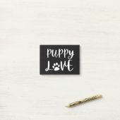 子犬の愛 ポストイット (デスク上)
