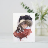 子犬の愛 ポストカード (スタンド正面)