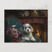 子犬の愛 ポストカード (正面)