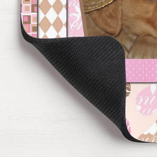 子犬の愛 マウスパッド (コーナー)