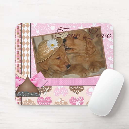 子犬の愛 マウスパッド (マウス)