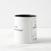 子犬の愛 マグカップ (中央)