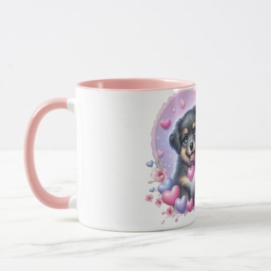 子犬の愛 マグ (左)