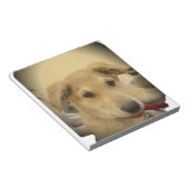 子犬の愛:人間の最高の友人 ノートパッド (アングル)