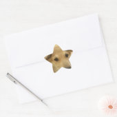 子犬の愛：人間の最高の友人 星シール (封筒)