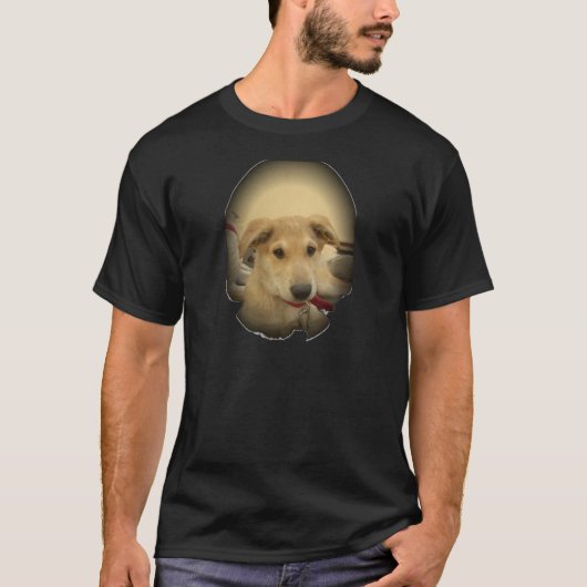 子犬の愛:人間の最高の友人 Tシャツ (正面)