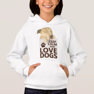「子犬の愛：愛犬家のための子供のTシャツ」