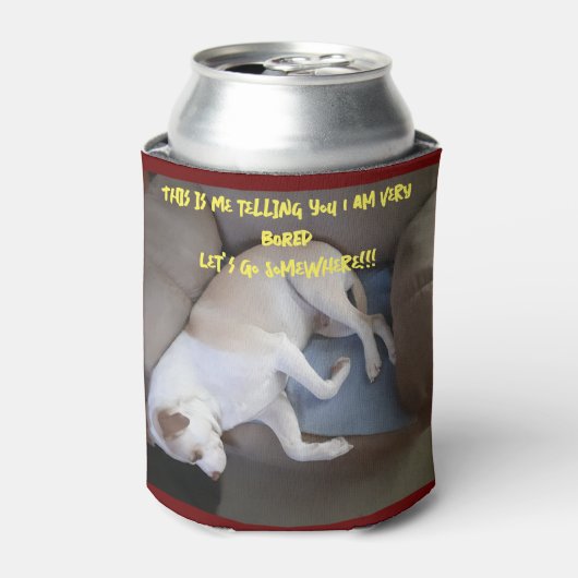 子犬の愛 缶クーラー (缶正面)